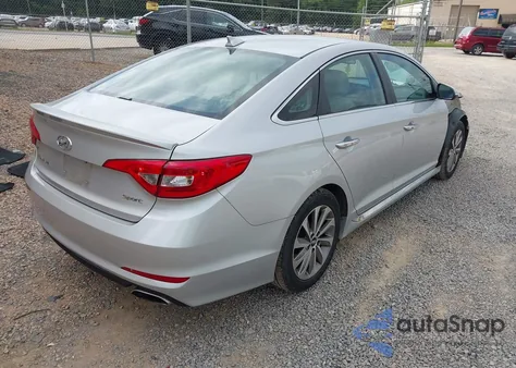 2015 Hyundai Sonata Sport from USA, damaged, VIN 5NPE34AF7FH217726